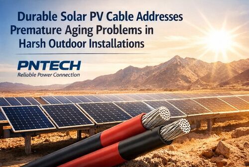 Latest company news about Des câbles solaires photovoltaïques durables résolvent les problèmes de vieillissement prématuré dans les installations extérieures difficiles