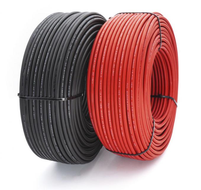 6mm² Solar PV Cable with Tinned Copper Conductors