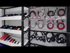 Salle d'exposition de câbles solaires CC, connecteurs solaires et kits d'outils